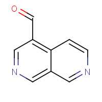 10273-40-2 2,7-naphthyridine-4-carbaldehyde chemical structure