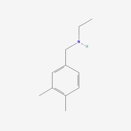 39180-83-1 N-[(3,4-dimethylphenyl)methyl]ethanamine chemical structure