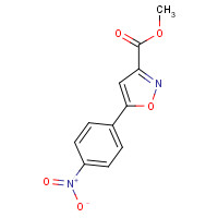 487034-01-5 methyl 5-(4-nitrophenyl)-1,2-oxazole-3-carboxylate chemical structure