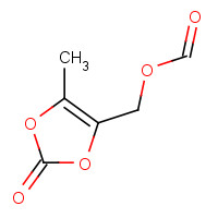 91526-17-9 (5-methyl-2-oxo-1,3-dioxol-4-yl)methyl formate chemical structure