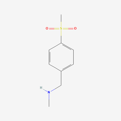 709649-56-9 N-methyl-1-(4-methylsulfonylphenyl)methanamine chemical structure