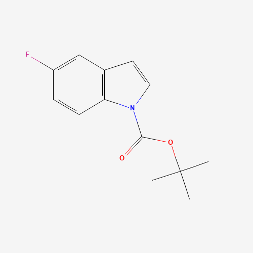 129822-47-5 tert-butyl 5-fluoroindole-1-carboxylate chemical structure