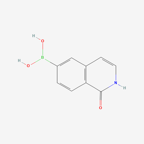 376584-82-6 (1-oxo-2H-isoquinolin-6-yl)boronic acid chemical structure