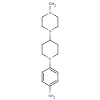 959795-70-1 4-[4-(4-methylpiperazin-1-yl)piperidin-1-yl]aniline chemical structure