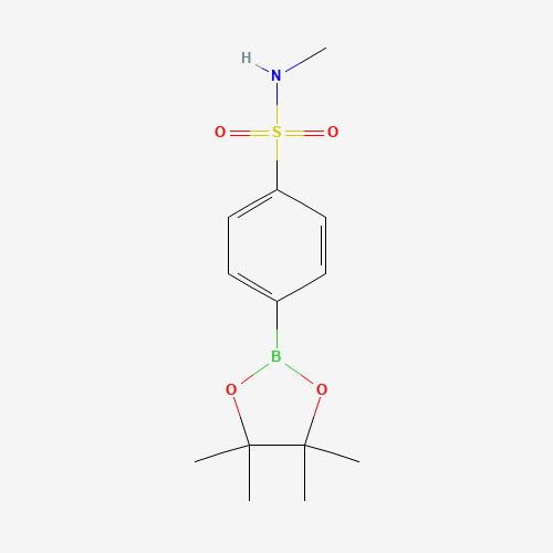1073353-47-5 N-methyl-4-(4,4,5,5-tetramethyl-1,3,2-dioxaborolan-2-yl)benzenesulfonamide chemical structure