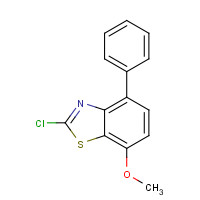 1350433-83-8 2-chloro-7-methoxy-4-phenyl-1,3-benzothiazole chemical structure