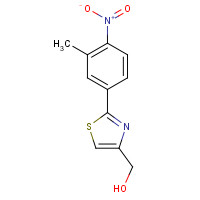 885279-85-6 [2-(3-methyl-4-nitrophenyl)-1,3-thiazol-4-yl]methanol chemical structure