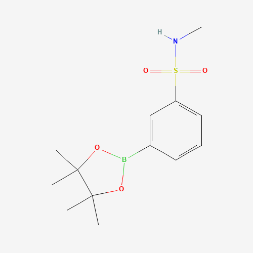 1293987-69-5 N-methyl-3-(4,4,5,5-tetramethyl-1,3,2-dioxaborolan-2-yl)benzenesulfonamide chemical structure