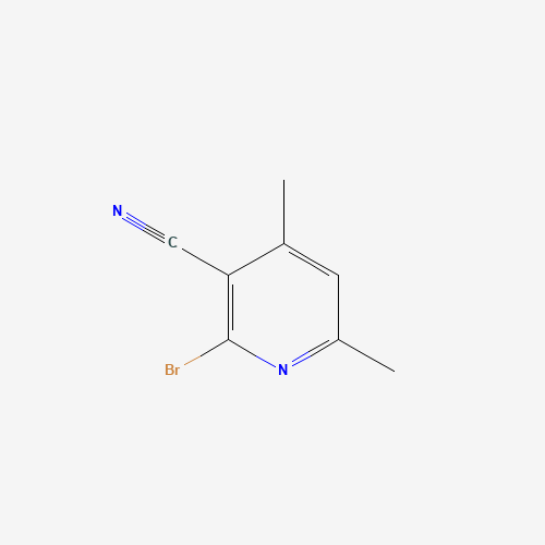 610279-99-7 2-bromo-4,6-dimethylpyridine-3-carbonitrile chemical structure