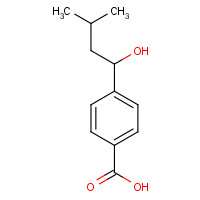 1421348-67-5 4-(1-hydroxy-3-methylbutyl)benzoic acid chemical structure