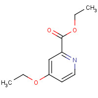 71777-70-3 ethyl 4-ethoxypyridine-2-carboxylate chemical structure