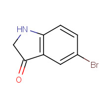 6402-02-4 5-bromo-1,2-dihydroindol-3-one chemical structure