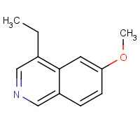 1036711-09-7 4-ethyl-6-methoxyisoquinoline chemical structure