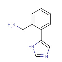 1300730-81-7 [2-(1H-imidazol-5-yl)phenyl]methanamine chemical structure