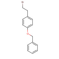 52446-52-3 1-(2-bromoethyl)-4-phenylmethoxybenzene chemical structure