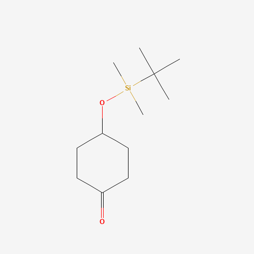 55145-45-4 4-[tert-butyl(dimethyl)silyl]oxycyclohexan-1-one chemical structure