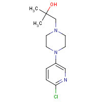 1169699-13-1 1-[4-(6-chloropyridin-3-yl)piperazin-1-yl]-2-methylpropan-2-ol chemical structure