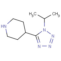 941706-66-7 4-(1-propan-2-yltetrazol-5-yl)piperidine chemical structure