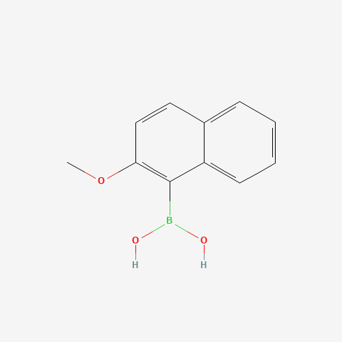 104116-17-8 (2-methoxynaphthalen-1-yl)boronic acid chemical structure