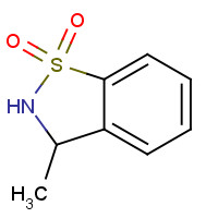 84108-98-5 3-methyl-2,3-dihydro-1,2-benzothiazole 1,1-dioxide chemical structure