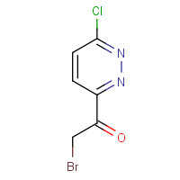 359794-51-7 2-bromo-1-(6-chloropyridazin-3-yl)ethanone chemical structure