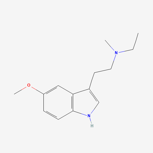 16977-53-0 N-ethyl-2-(5-methoxy-1H-indol-3-yl)-N-methylethanamine chemical structure