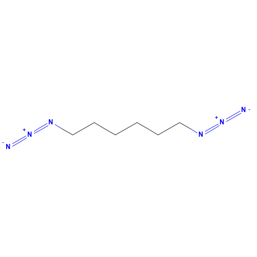 13028-54-1 1,6-diazidohexane chemical structure