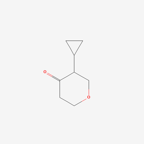 693245-92-0 3-cyclopropyloxan-4-one chemical structure