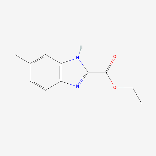 144167-46-4 ethyl 6-methyl-1H-benzimidazole-2-carboxylate chemical structure