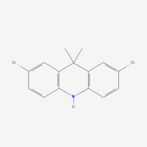 1333316-35-0 2,7-dibromo-9,9-dimethyl-10H-acridine chemical structure