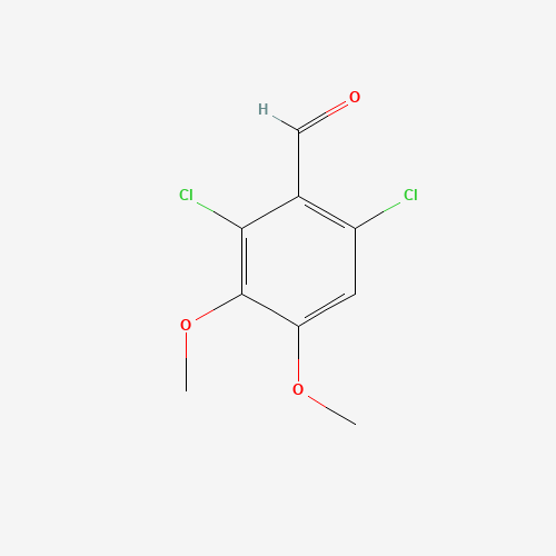 480439-30-3 2,6-dichloro-3,4-dimethoxybenzaldehyde chemical structure