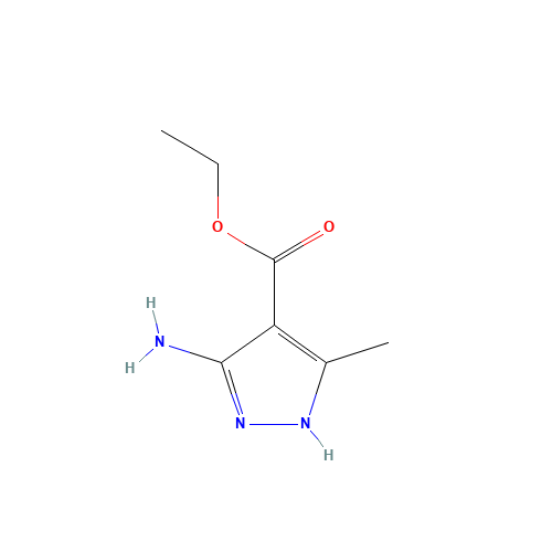 23286-70-6 ethyl 3-amino-5-methyl-1H-pyrazole-4-carboxylate chemical structure
