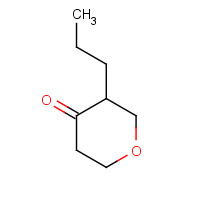 15910-02-8 3-propyloxan-4-one chemical structure