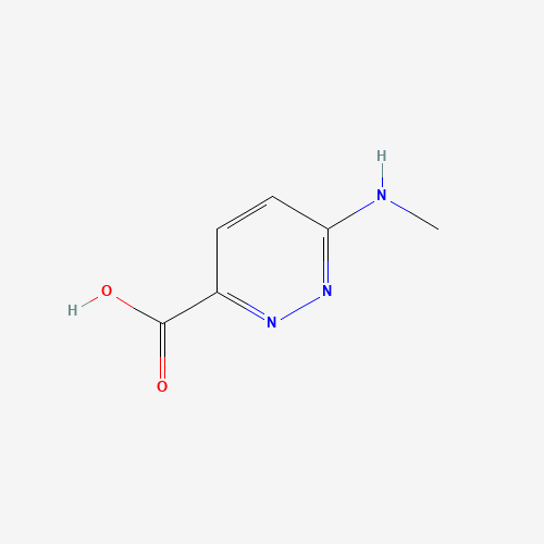 365413-15-6 6-(methylamino)pyridazine-3-carboxylic acid chemical structure
