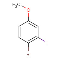 4897-68-1 1-bromo-2-iodo-4-methoxybenzene chemical structure