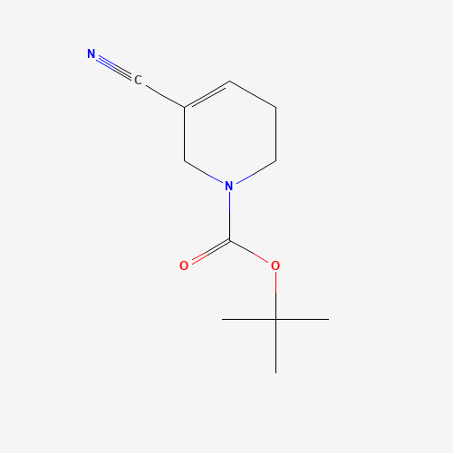 1239421-56-7 tert-butyl 5-cyano-3,6-dihydro-2H-pyridine-1-carboxylate chemical structure