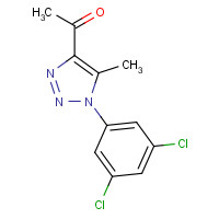 667865-24-9 1-[1-(3,5-dichlorophenyl)-5-methyltriazol-4-yl]ethanone chemical structure