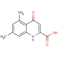 222161-60-6 5,7-dimethyl-4-oxo-1H-quinoline-2-carboxylic acid chemical structure