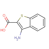 40142-71-0 3-amino-1-benzothiophene-2-carboxylic acid chemical structure