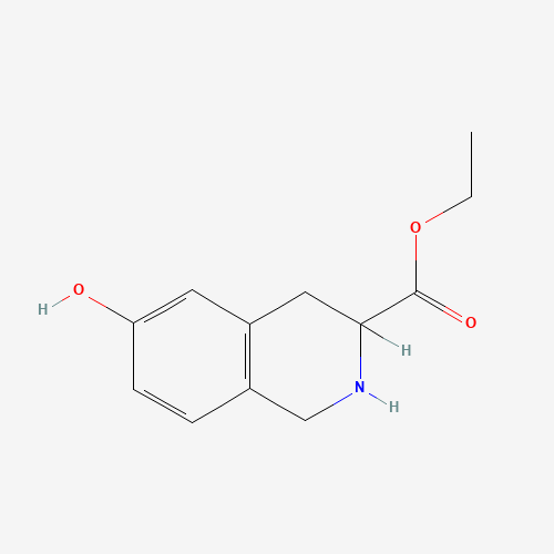 134388-85-5 ethyl 6-hydroxy-1,2,3,4-tetrahydroisoquinoline-3-carboxylate chemical structure