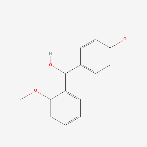 30567-86-3 (2-methoxyphenyl)-(4-methoxyphenyl)methanol chemical structure