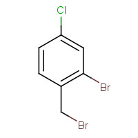 33924-45-7 2-bromo-1-(bromomethyl)-4-chlorobenzene chemical structure