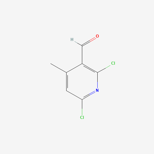 91591-70-7 2,6-dichloro-4-methylpyridine-3-carbaldehyde chemical structure