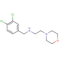 880810-10-6 N-[(3,4-dichlorophenyl)methyl]-2-morpholin-4-ylethanamine chemical structure