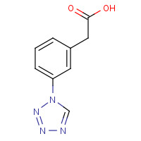 1368615-20-6 2-[3-(tetrazol-1-yl)phenyl]acetic acid chemical structure