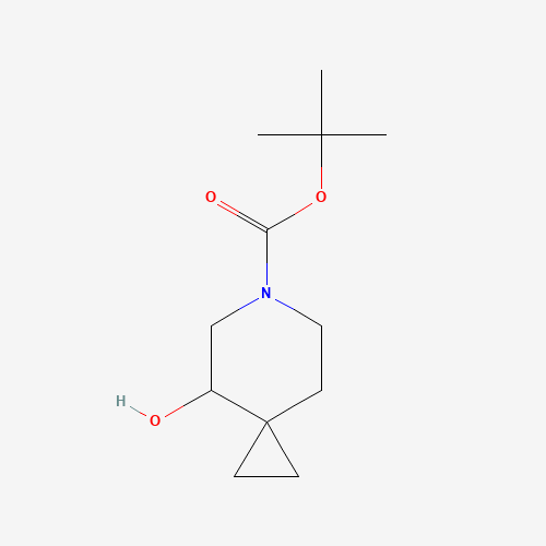 1101840-72-5 tert-butyl 8-hydroxy-6-azaspiro[2.5]octane-6-carboxylate chemical structure