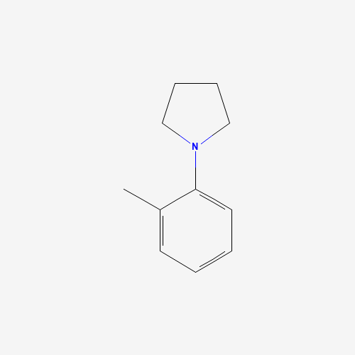 41378-30-7 1-(2-methylphenyl)pyrrolidine chemical structure