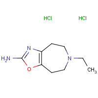 36067-72-8 6-ethyl-4,5,7,8-tetrahydro-[1,3]oxazolo[4,5-d]azepin-2-amine;dihydrochloride chemical structure