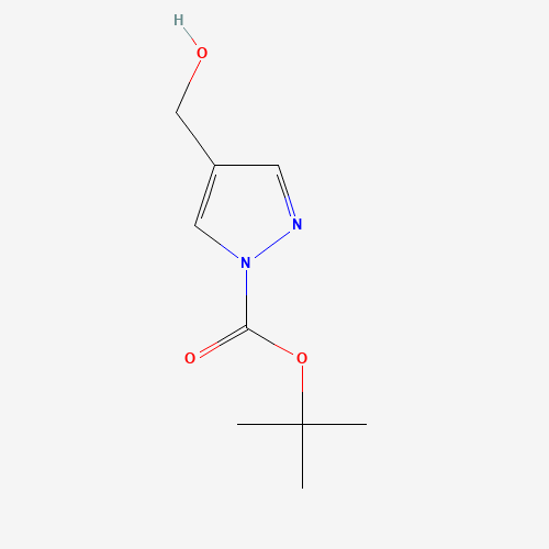 199003-22-0 tert-butyl 4-(hydroxymethyl)pyrazole-1-carboxylate chemical structure