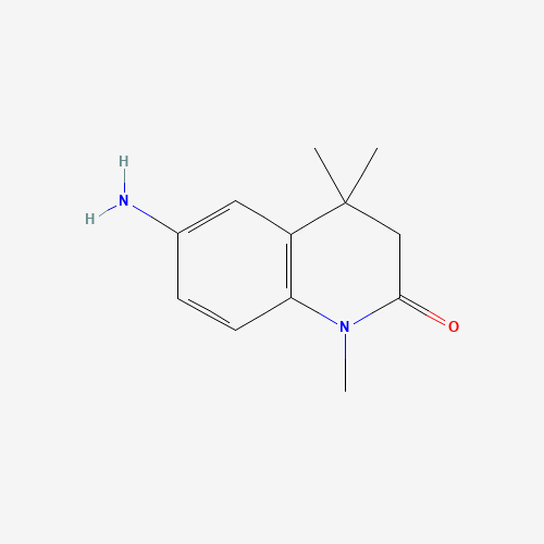 144583-88-0 6-amino-1,4,4-trimethyl-3H-quinolin-2-one chemical structure